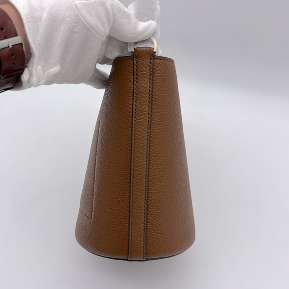 Tory Burch Leather Blake Bucket Bag Cortado - Picture 4 of 12